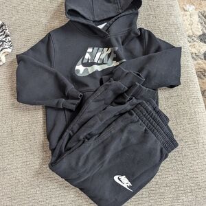 Nike Black Tracksuit with Logo